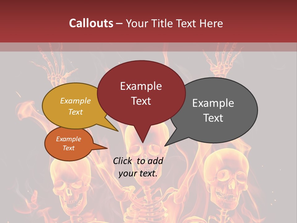 Hot Spooky Horror PowerPoint Template