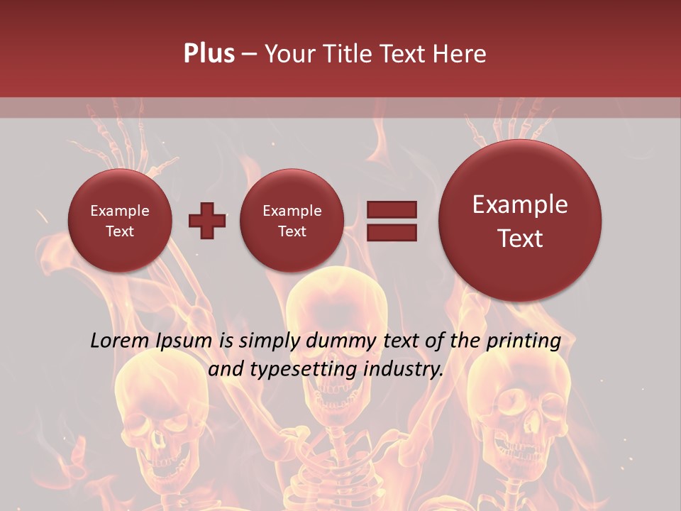 Hot Spooky Horror PowerPoint Template