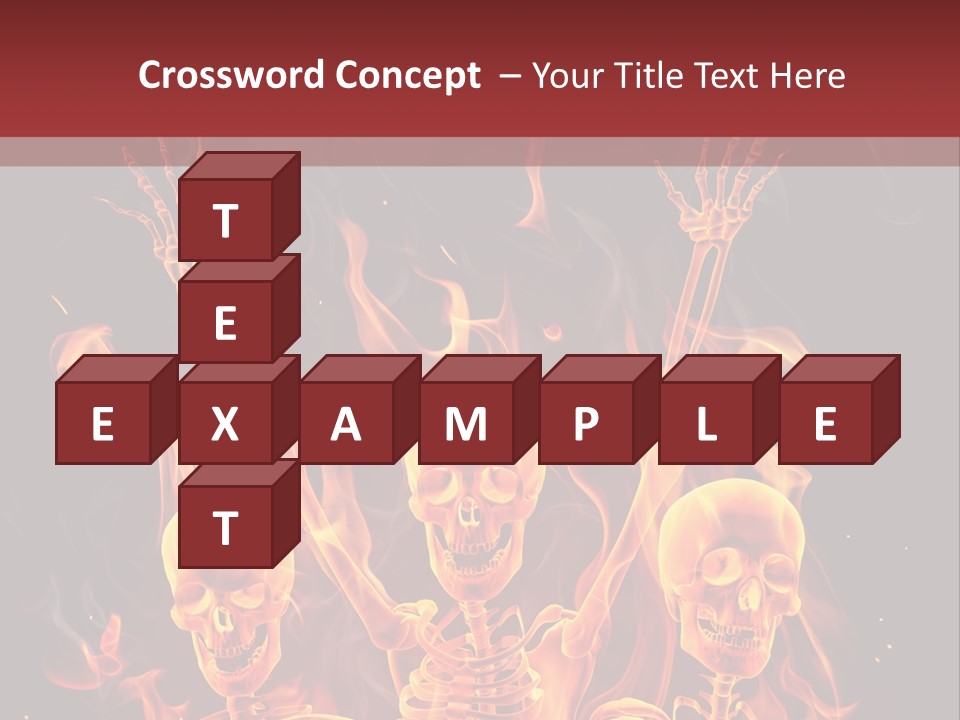 Hot Spooky Horror PowerPoint Template