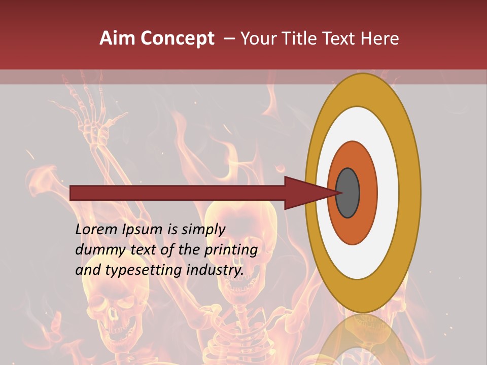 Hot Spooky Horror PowerPoint Template