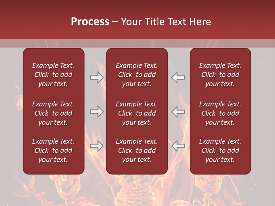 Hot Spooky Horror PowerPoint Template