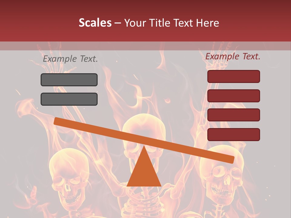 Hot Spooky Horror PowerPoint Template