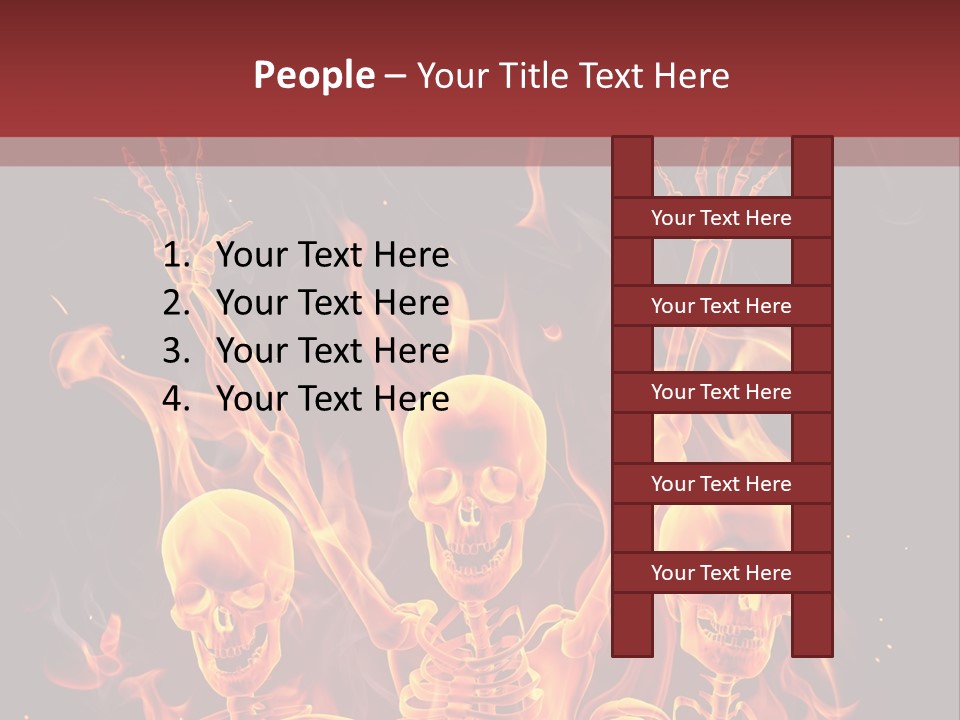 Hot Spooky Horror PowerPoint Template