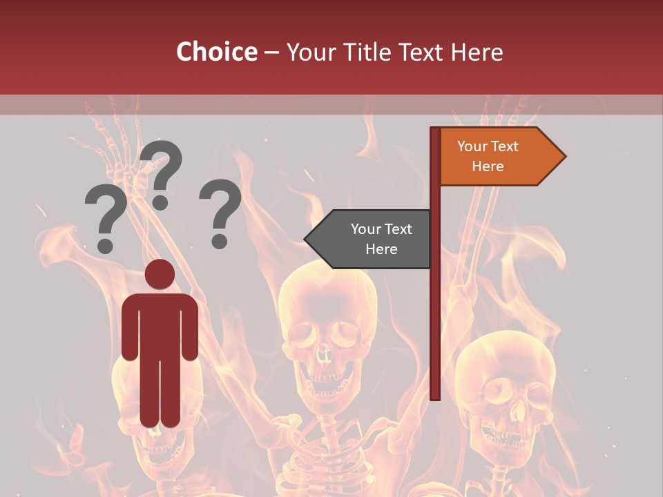 Hot Spooky Horror PowerPoint Template
