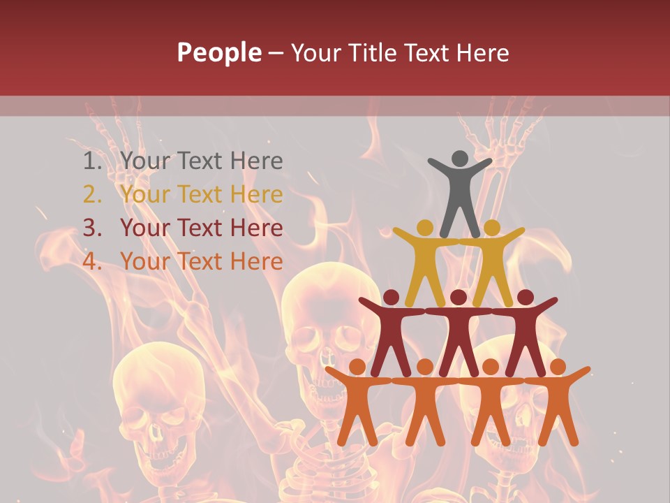 Hot Spooky Horror PowerPoint Template