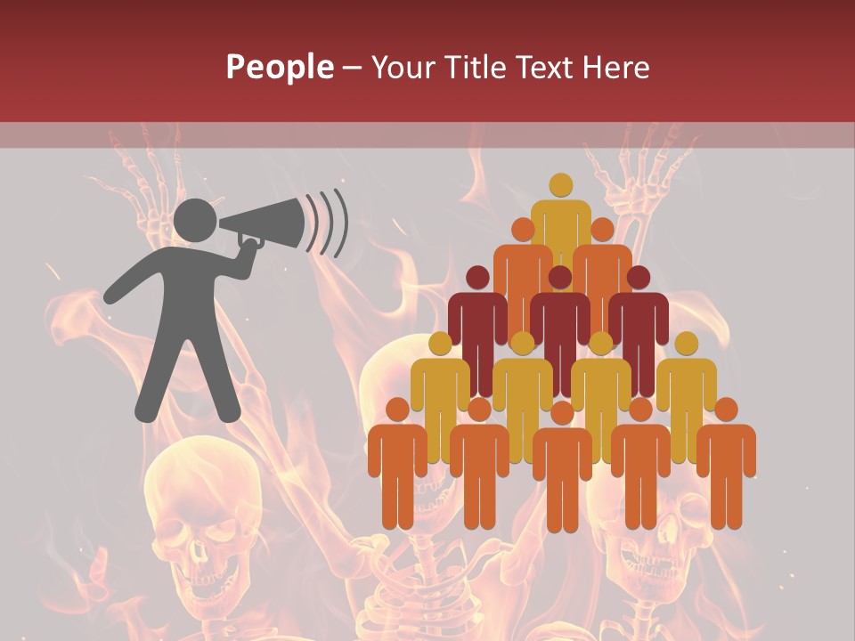 Hot Spooky Horror PowerPoint Template