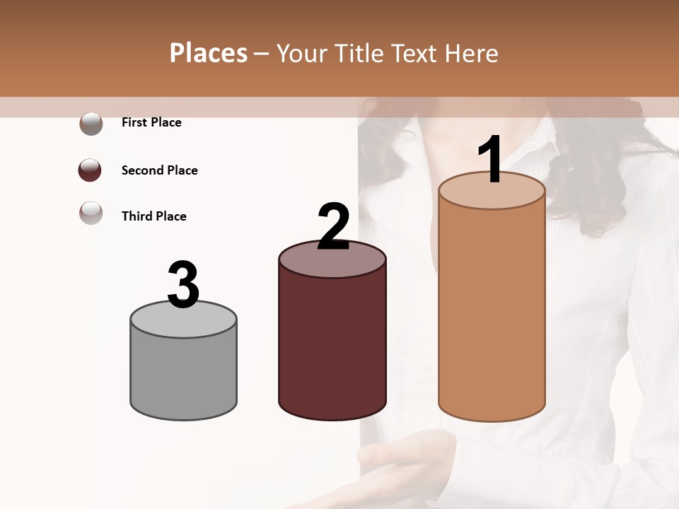 Announcement Signboard Hold PowerPoint Template
