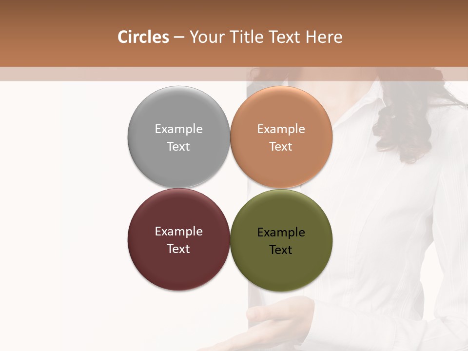 Announcement Signboard Hold PowerPoint Template