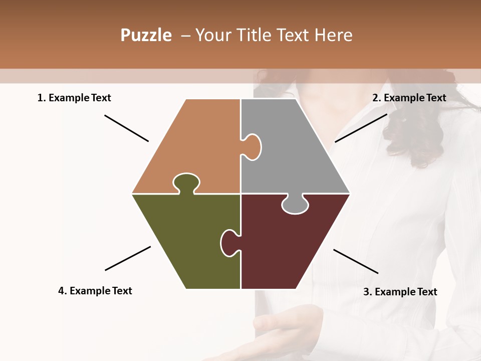 Announcement Signboard Hold PowerPoint Template