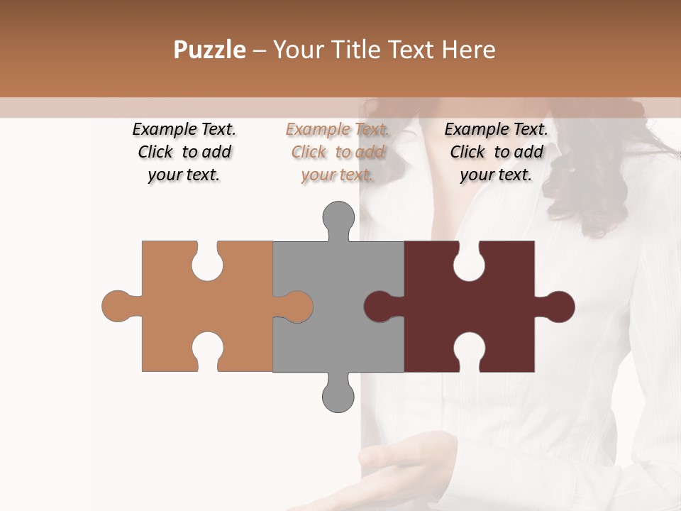 Announcement Signboard Hold PowerPoint Template