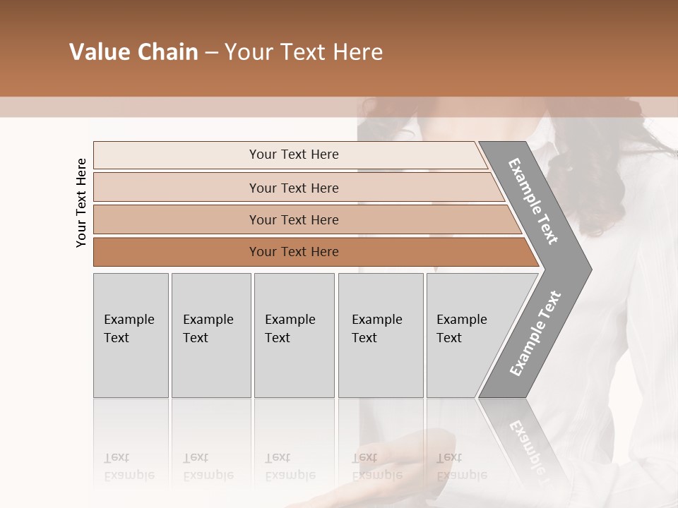 Announcement Signboard Hold PowerPoint Template