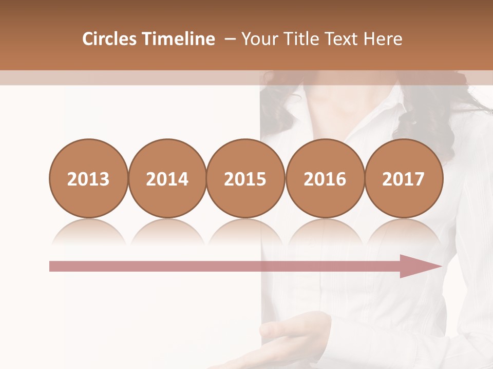 Announcement Signboard Hold PowerPoint Template