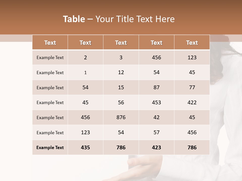 Announcement Signboard Hold PowerPoint Template