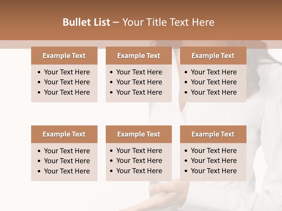 Announcement Signboard Hold PowerPoint Template
