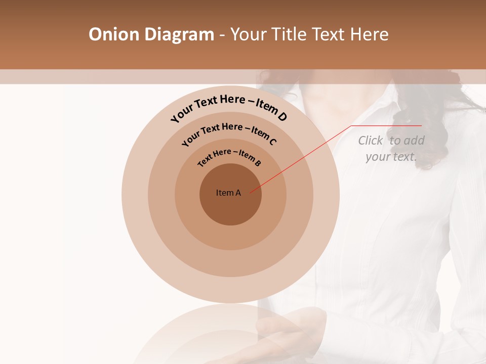 Announcement Signboard Hold PowerPoint Template