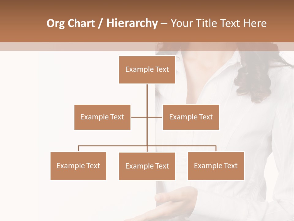 Announcement Signboard Hold PowerPoint Template