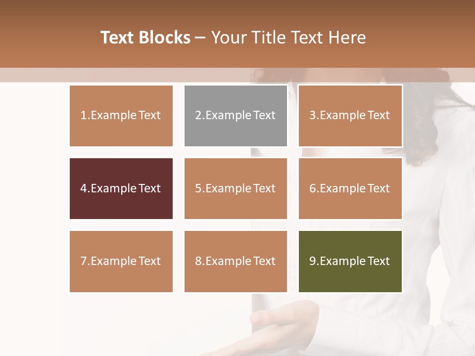 Announcement Signboard Hold PowerPoint Template