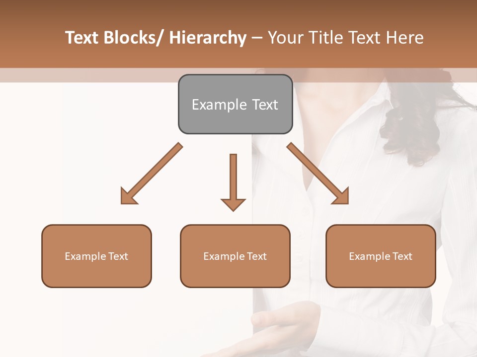 Announcement Signboard Hold PowerPoint Template