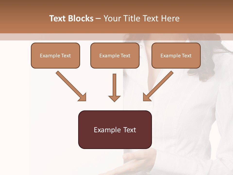Announcement Signboard Hold PowerPoint Template