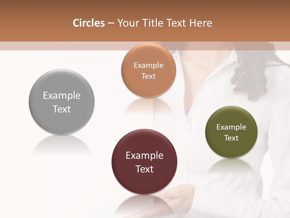 Announcement Signboard Hold PowerPoint Template