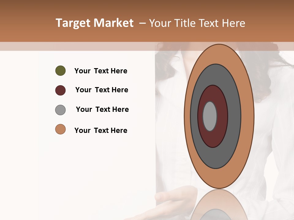 Announcement Signboard Hold PowerPoint Template