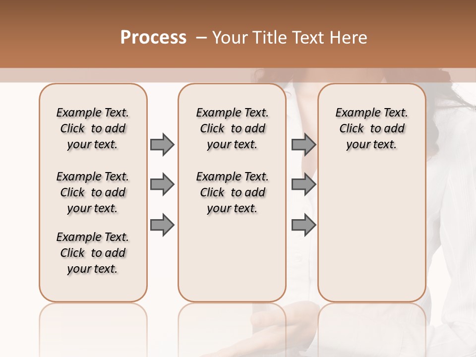 Announcement Signboard Hold PowerPoint Template