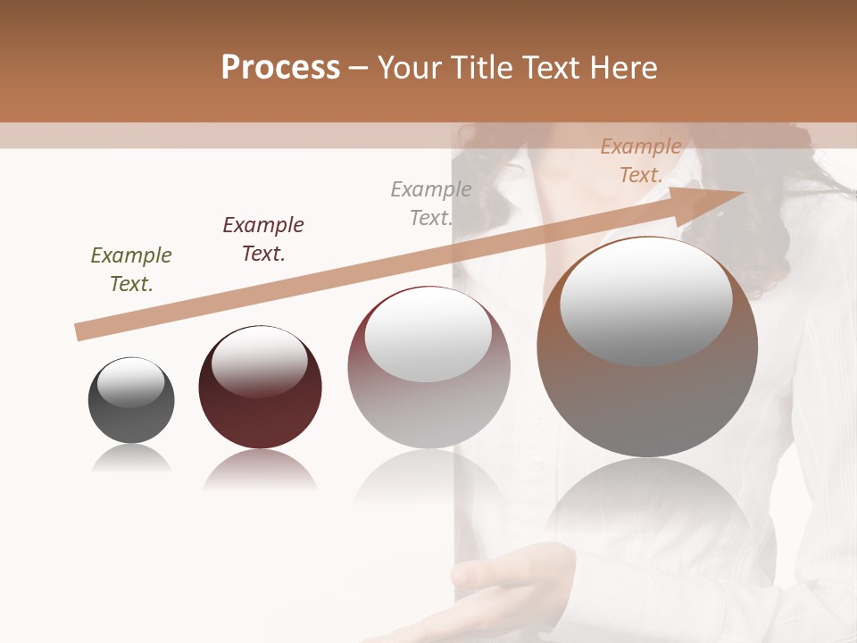 Announcement Signboard Hold PowerPoint Template