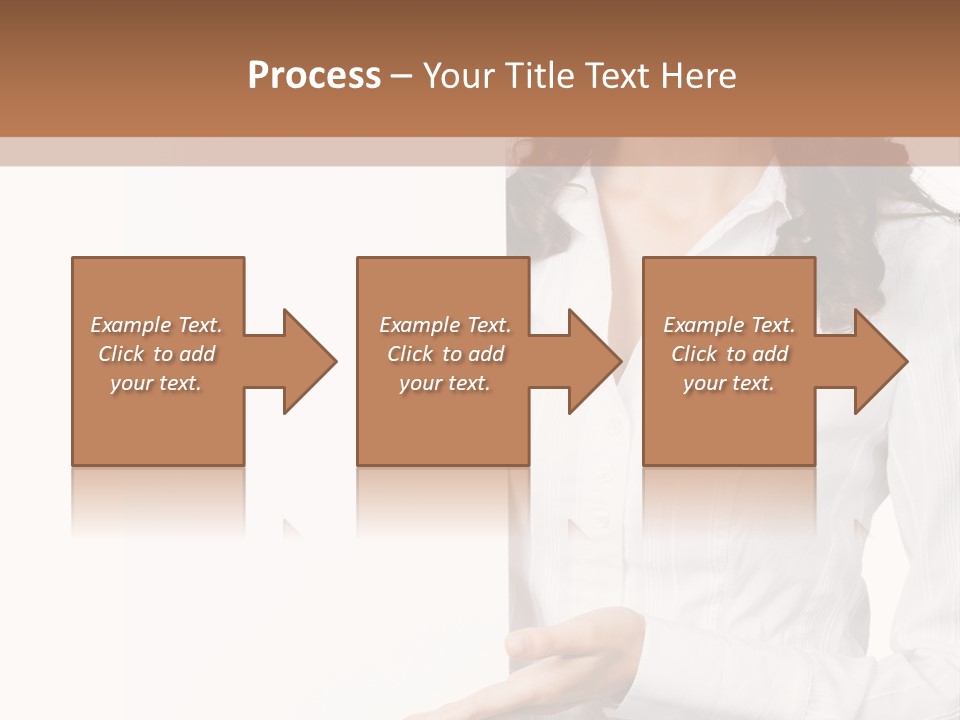 Announcement Signboard Hold PowerPoint Template