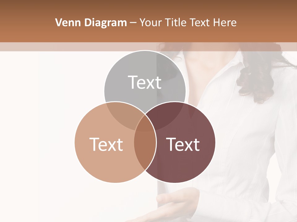 Announcement Signboard Hold PowerPoint Template