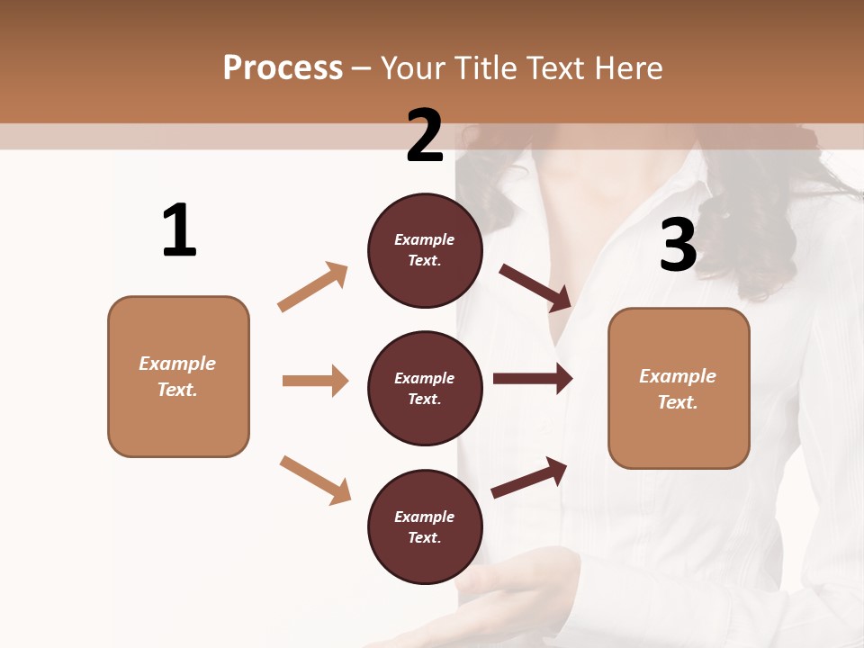 Announcement Signboard Hold PowerPoint Template