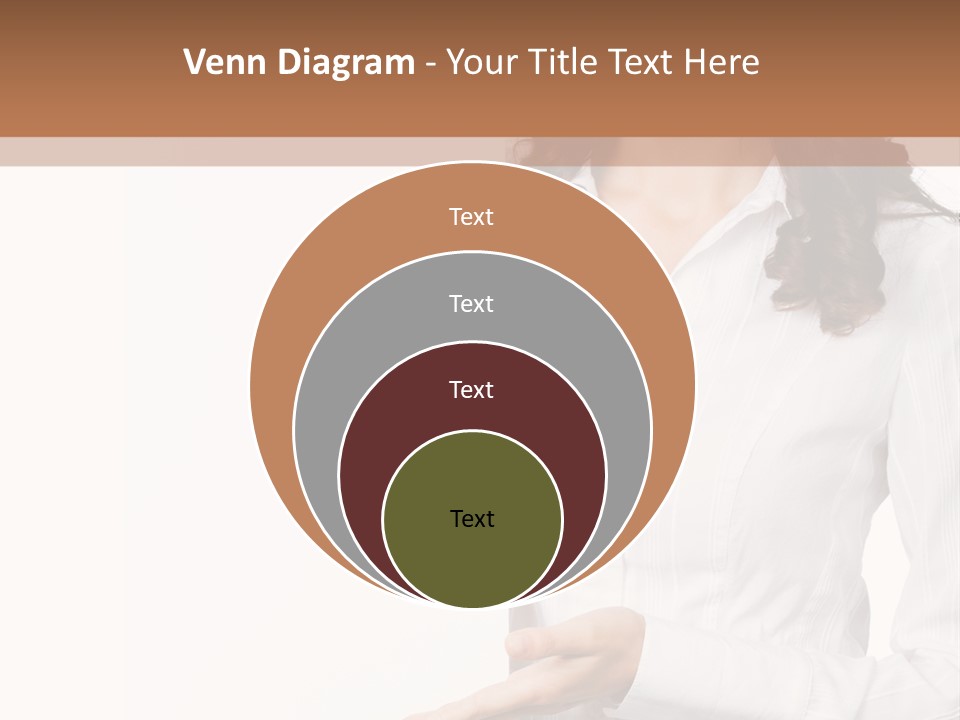 Announcement Signboard Hold PowerPoint Template