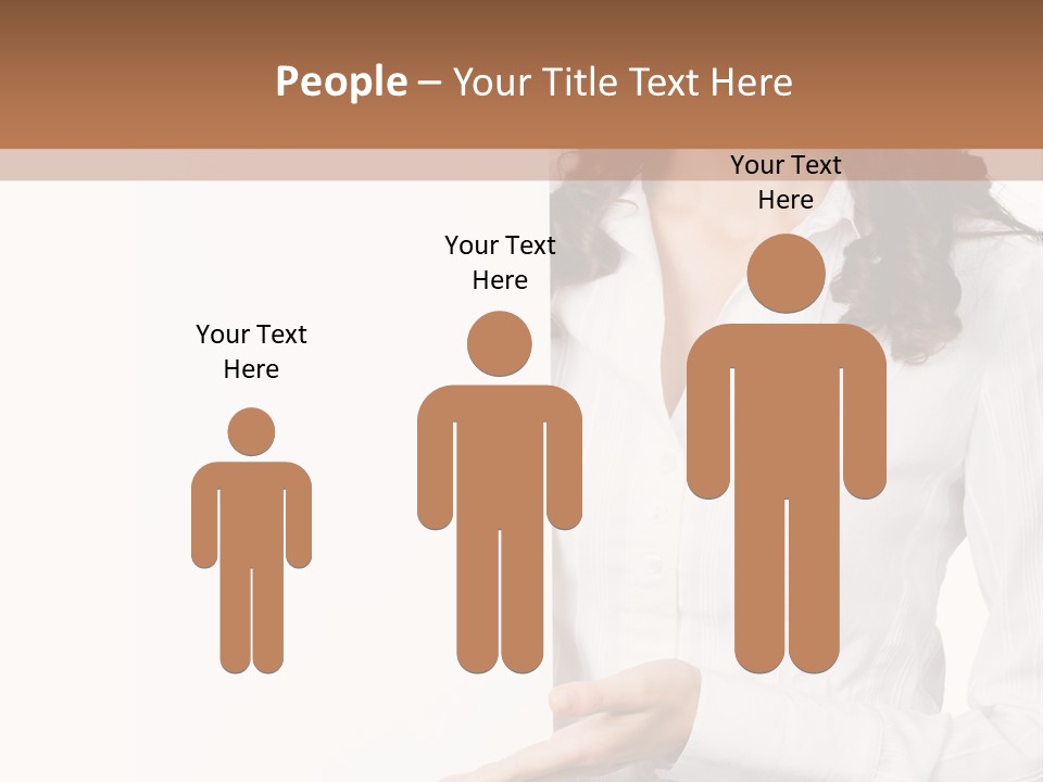 Announcement Signboard Hold PowerPoint Template