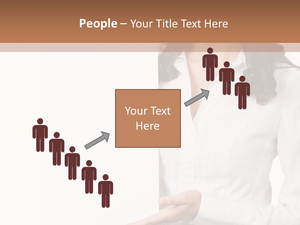 Announcement Signboard Hold PowerPoint Template