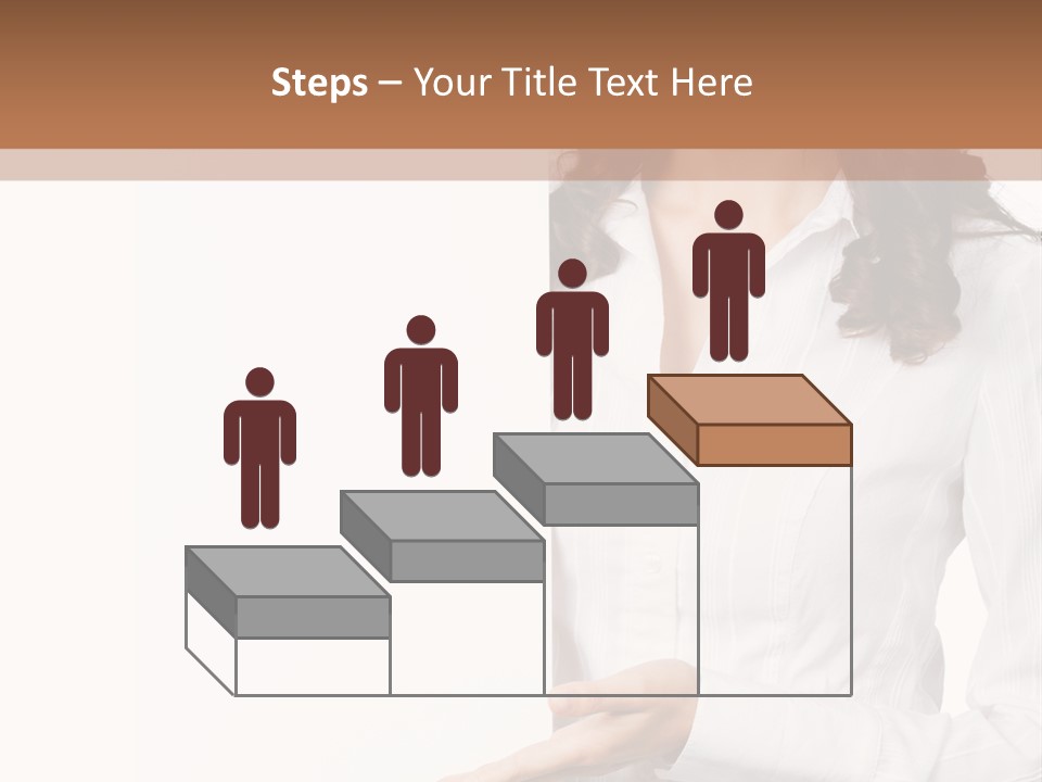 Announcement Signboard Hold PowerPoint Template