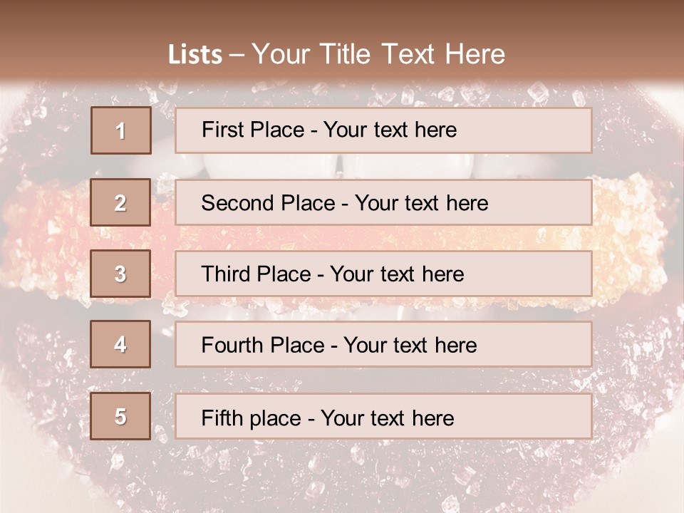 Happy Beautiful Desire PowerPoint Template