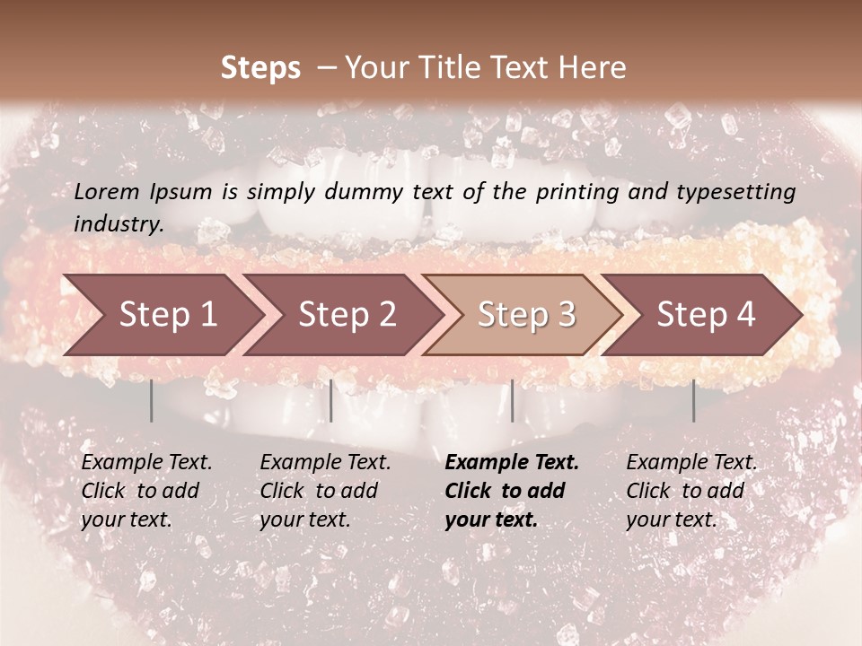 Happy Beautiful Desire PowerPoint Template