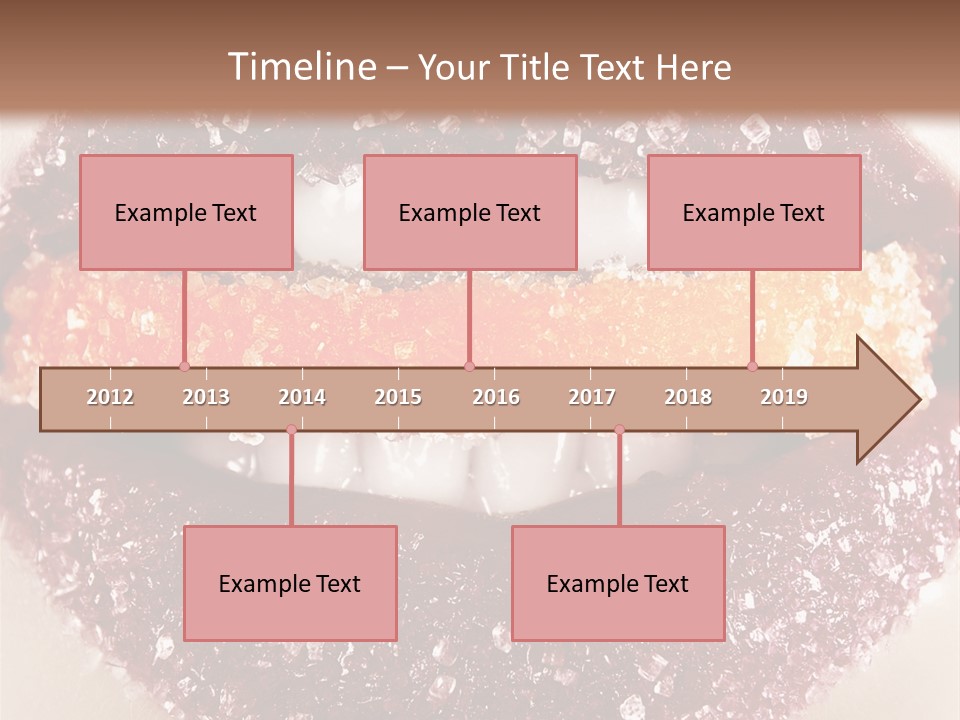 Happy Beautiful Desire PowerPoint Template