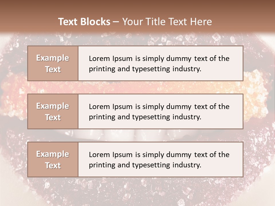 Happy Beautiful Desire PowerPoint Template