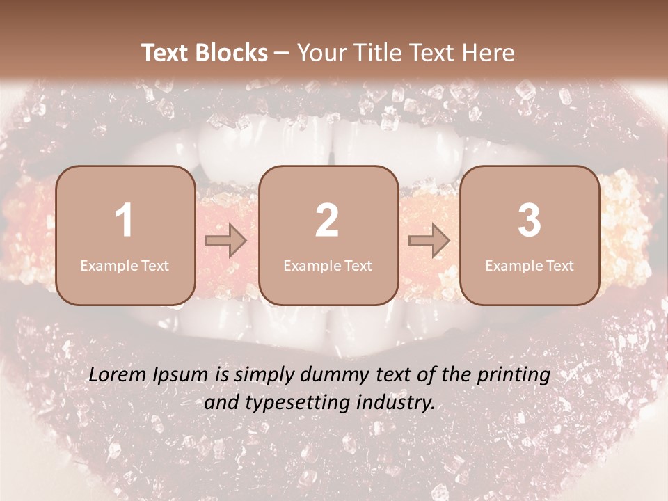 Happy Beautiful Desire PowerPoint Template