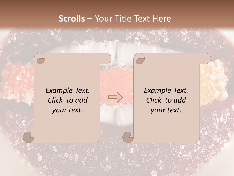 Happy Beautiful Desire PowerPoint Template