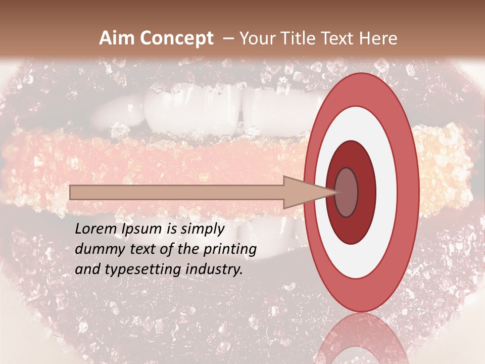 Happy Beautiful Desire PowerPoint Template