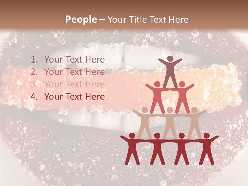 Happy Beautiful Desire PowerPoint Template