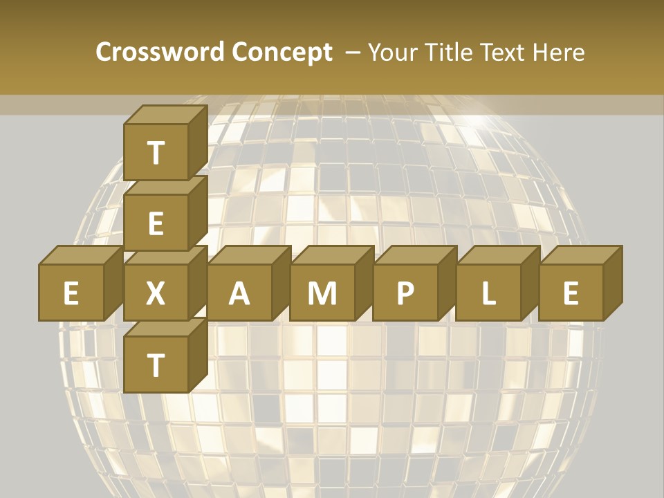 Rays Clubbing Segments PowerPoint Template