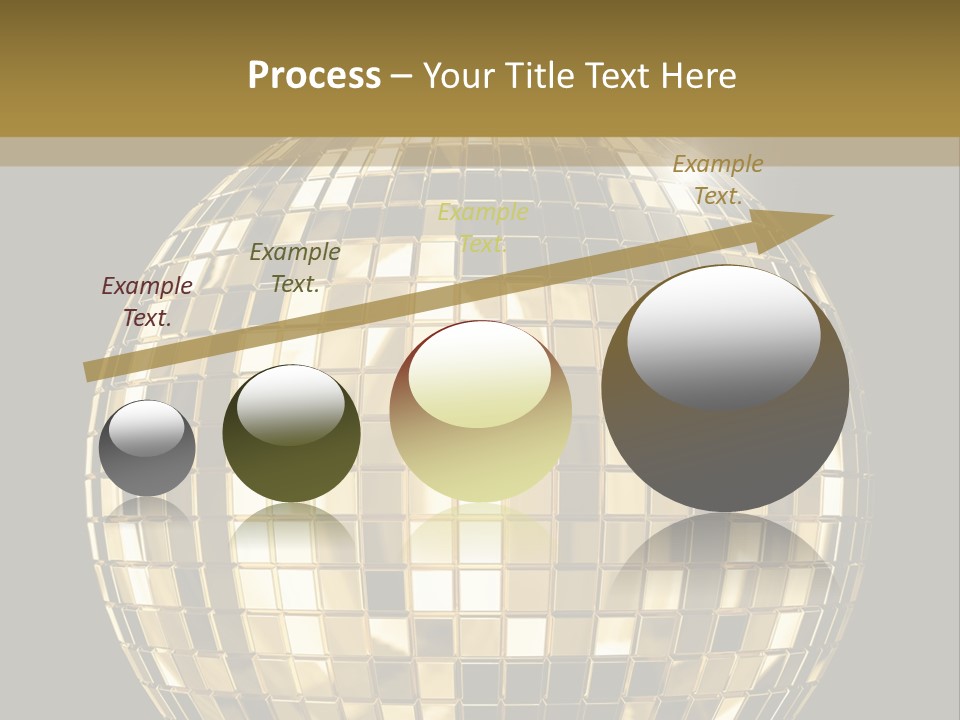 Rays Clubbing Segments PowerPoint Template