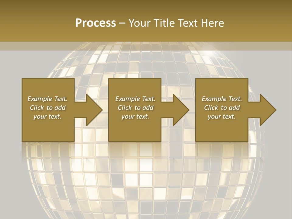 Rays Clubbing Segments PowerPoint Template