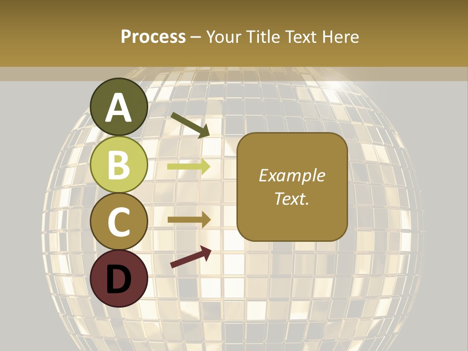 Rays Clubbing Segments PowerPoint Template