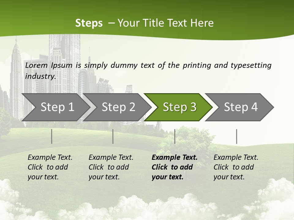 Peace Warming Ecology PowerPoint Template