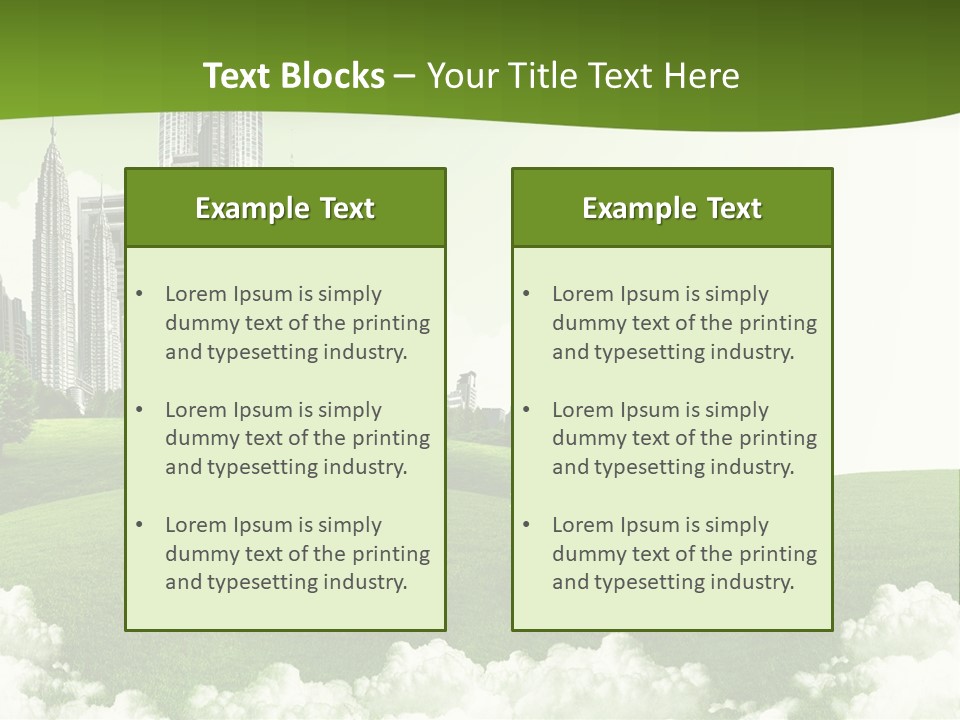 Peace Warming Ecology PowerPoint Template