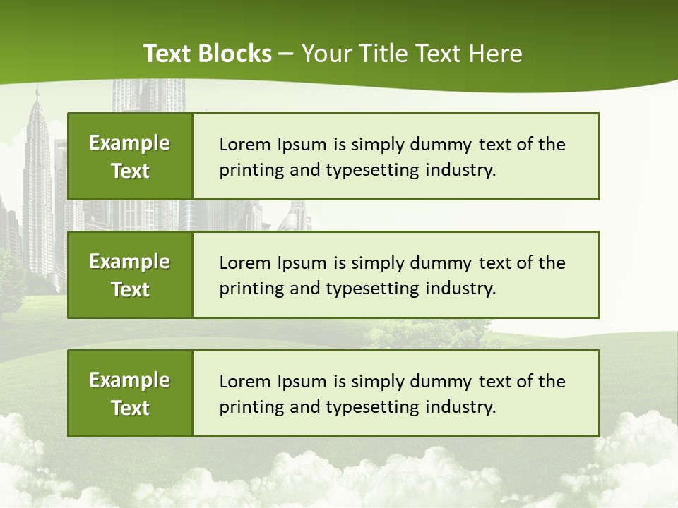 Peace Warming Ecology PowerPoint Template