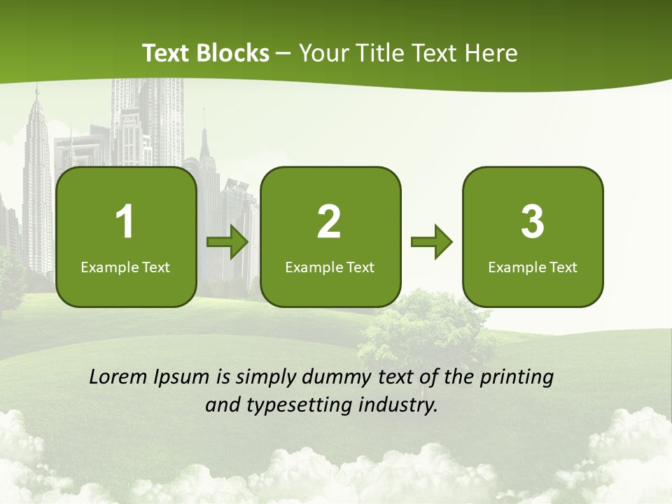 Peace Warming Ecology PowerPoint Template
